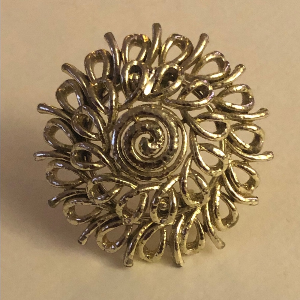 Swirl Vintage Brooch